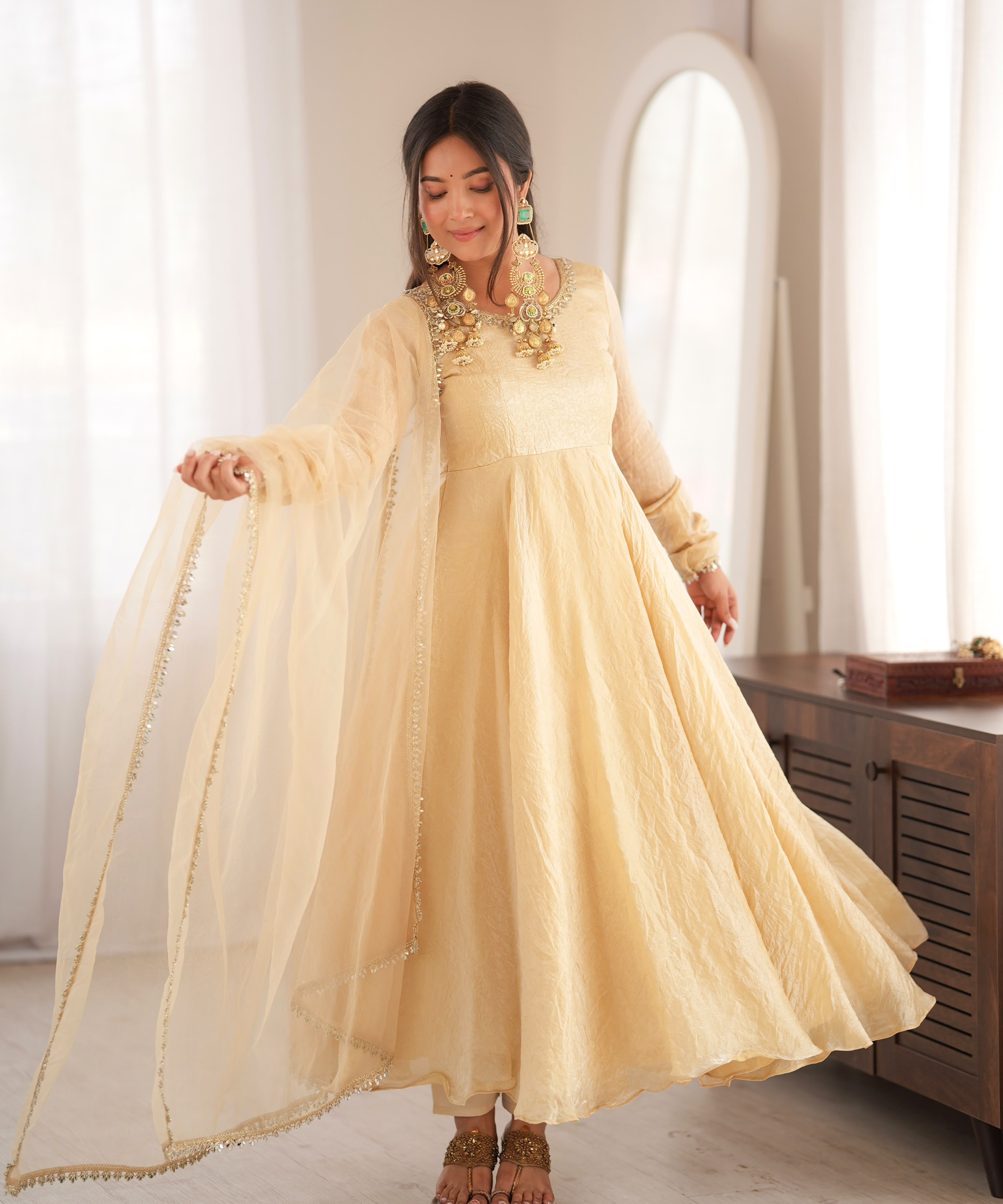 Festive Ethnic Crush Anarkali Gown