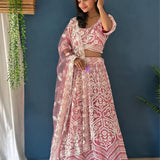 Premium Designer Pink Lehenga Choli