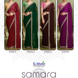 Elegance Exquisite Georgette Saree