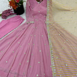Designer Georgette Anarkali Gown
