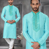 Treditional Mens Silk Kurta