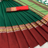 Aura Rich Look Cotton Silk Saree