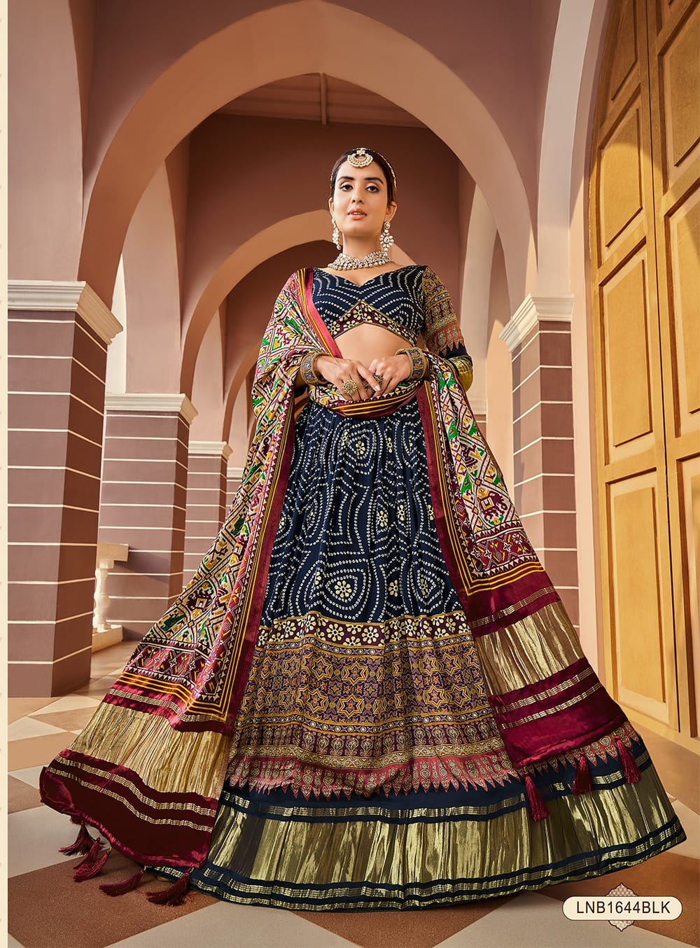 Heavy Bandhani Lehenga