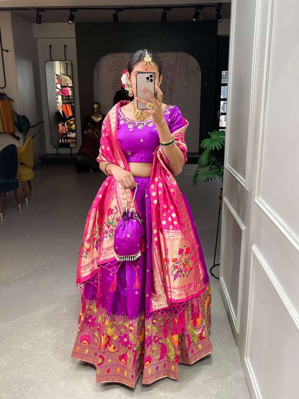 Paithani Lehenga choli