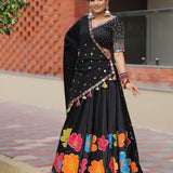 Festival Designer Mirror Wrok Lehenga Choli