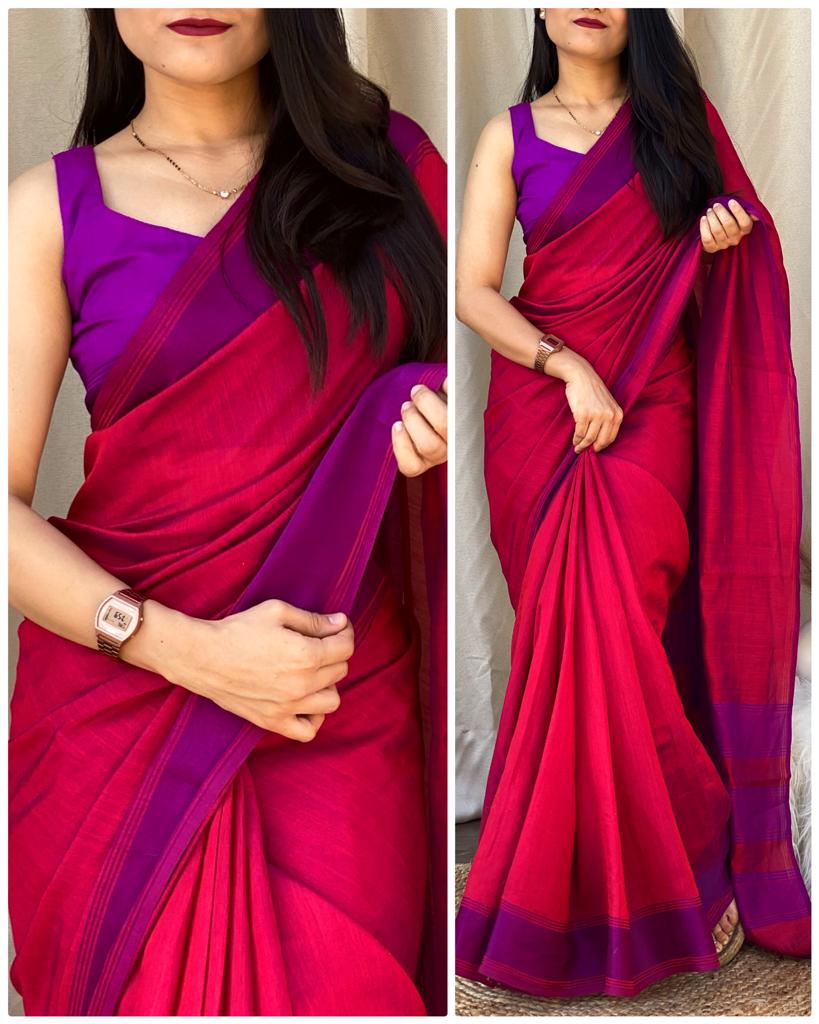 Perfect Simple  Sober look Yana Silk Saree