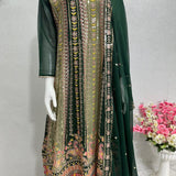 Designer Sequence Work Top Sharara