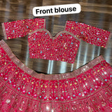 Pink Premium Bridal Lehenga