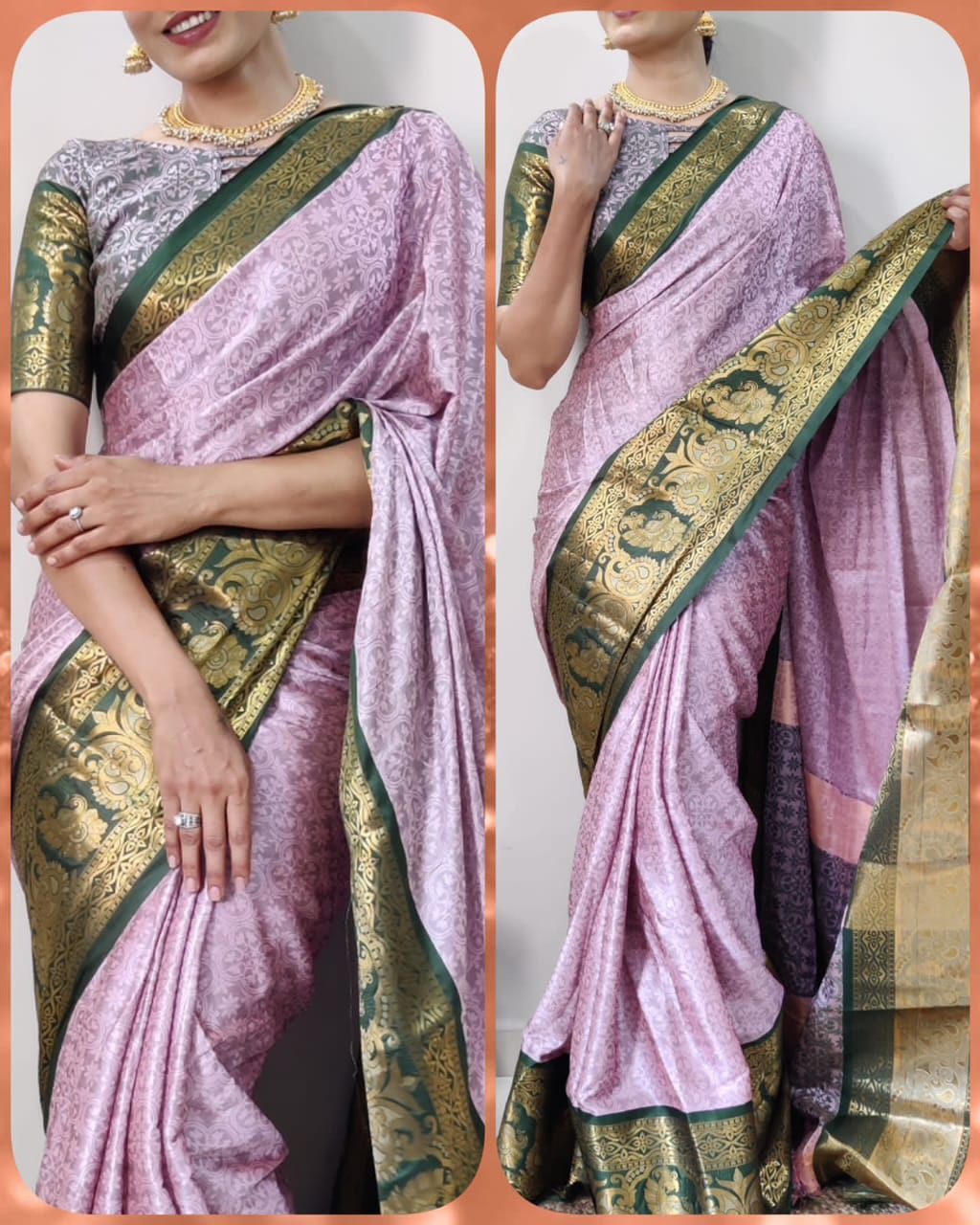 Attractive  Soft Silk Saree