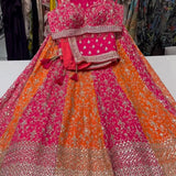 Bridal Multy Coloured Lehenga Choli