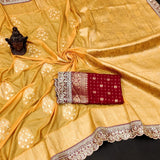 Pure Soft Silk Khadi Silk Saree