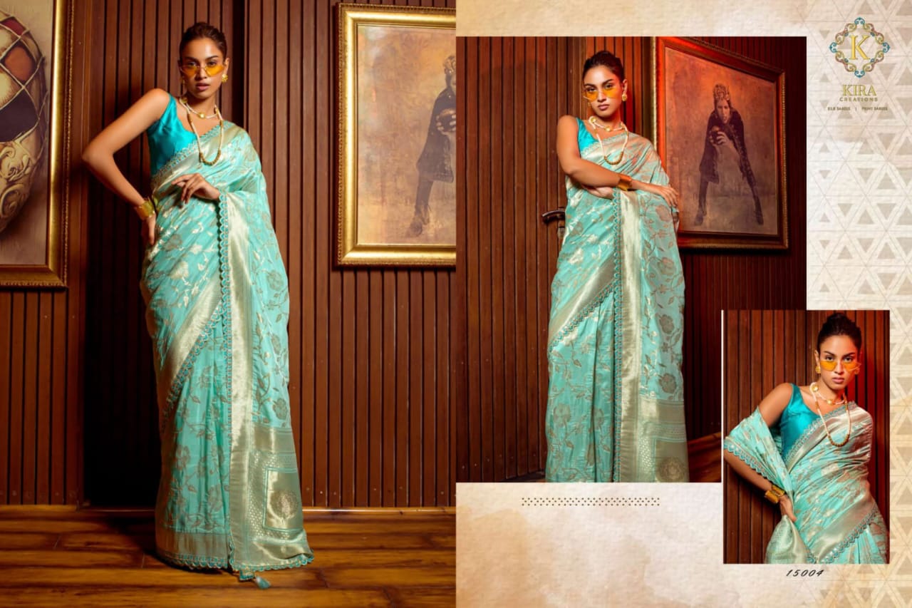 Beautifull Soft Jacquard Silk Saree