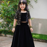 Premium Kids Velvet Lehenga Choli