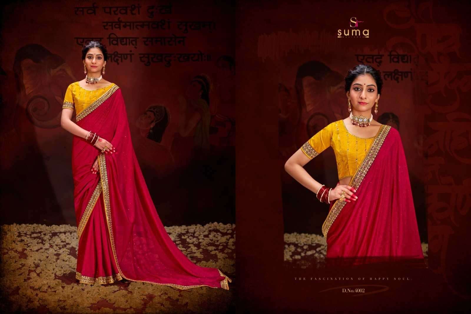 Vichitra Bluming Swarovski Work Saree