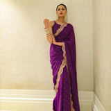 Looking some one beautiful Designer Saree