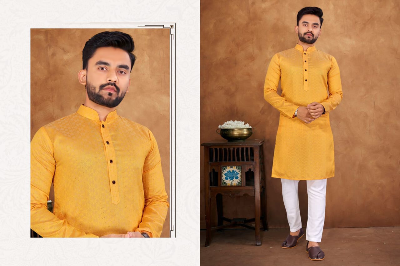 Traditional Silk  Mens kurta