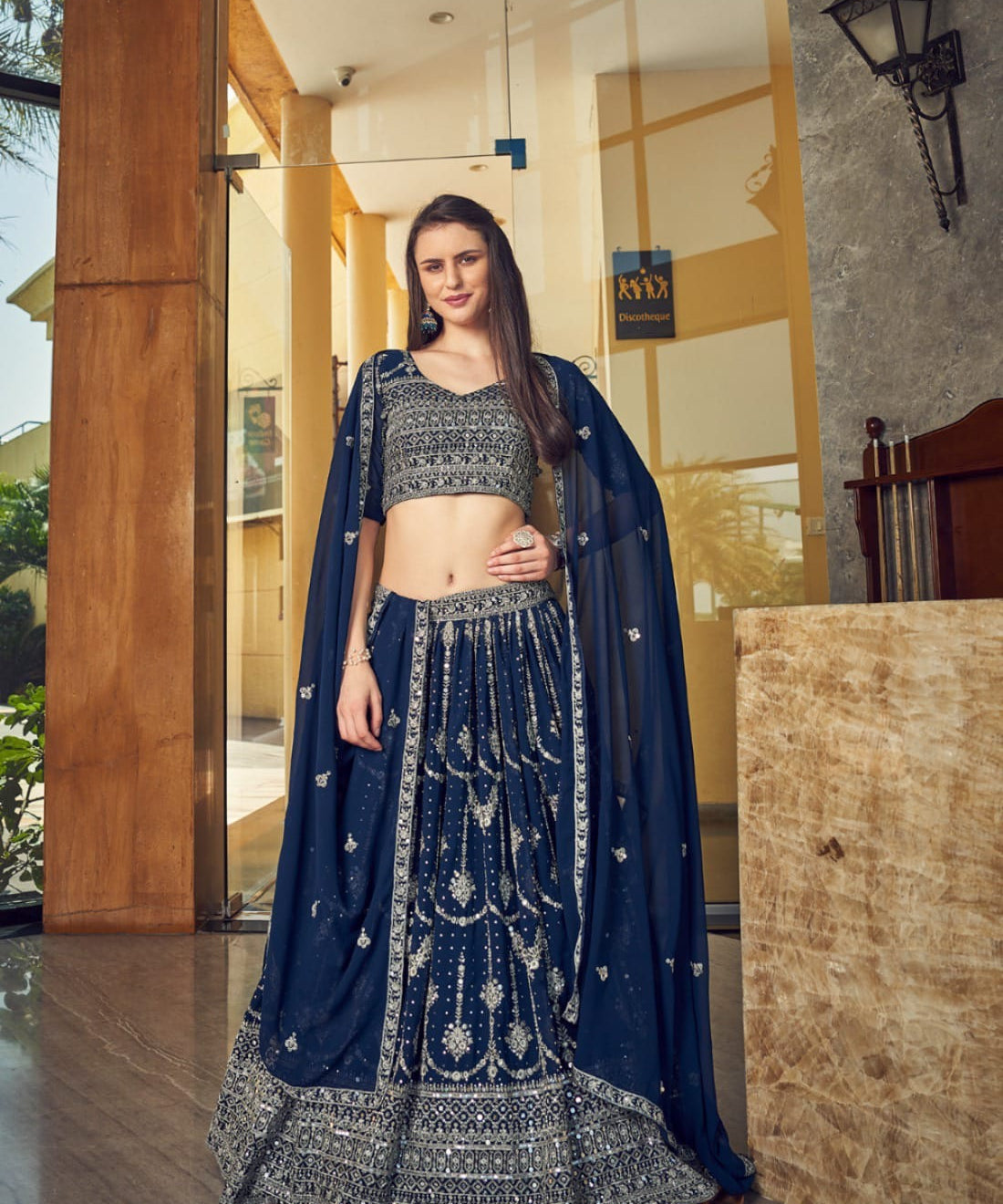 Beautiful Embroidery Partywear Lehenga Choli