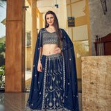 Beautiful Embroidery Partywear Lehenga Choli