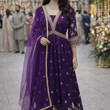 Nilima Royal Embroidered Anarkali Gown