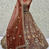 Luxurious Embroidered Wedding Lehenga