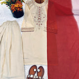 Panjabi Style Tenny Organza Suit