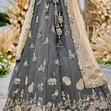 Royal Wedding Silk Embroidered Lehenga