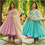 Designer Georgette Anarkali Gown