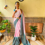 Premium chinon with seqwance work saree