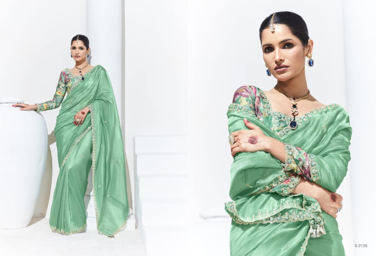 Luxury Organza Silk Saree Collection