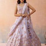 Lavender Adorn Embroidered Lehenga