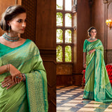 Treditional Zari Woven Silk Saree