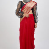 Beautifull Jacquard Weaving Saree