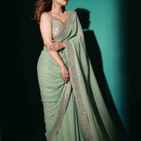 Presenting you most beautiful seqwance saree