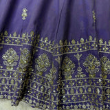 Designer Simmer Silk Top Lehenga