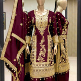 Beautifull Pakistani Embroidered Suit