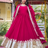 Festive Georgette Anarkali Gown