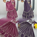 Occasionally Heavy Georgette Lehenga