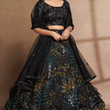 Organza Net Lehenga Choli