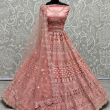 Fantastic Designed Sequins embroidered with Multi thread work partywear Lehengacholi