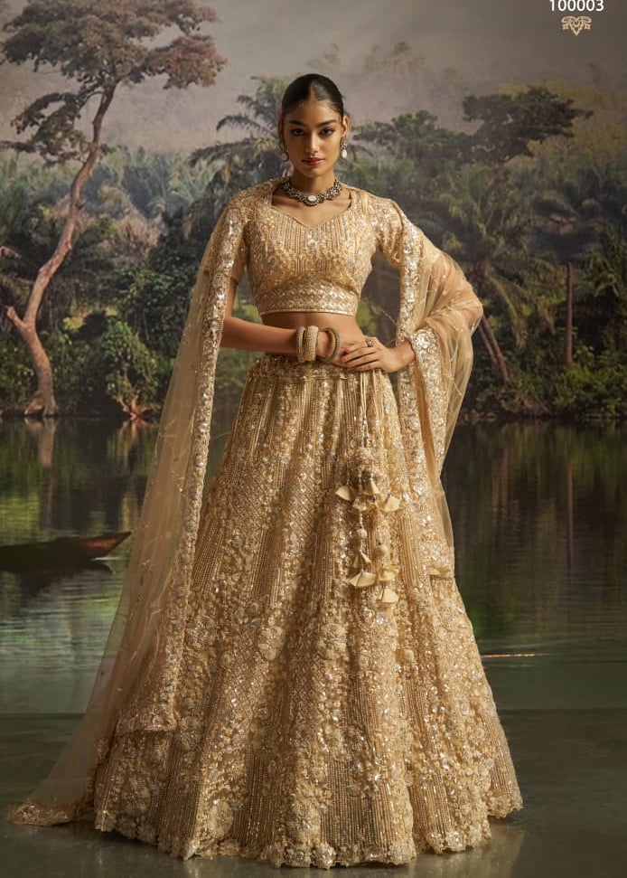 Grand Wedding Embroidered Lehenga Choli