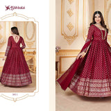 Exclusive Printed Anarkali Gown