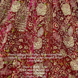 Premium Bridal Velvet Wedding Lehenga