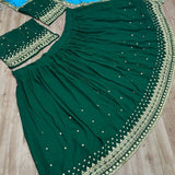 Heavy Georgette Embroidered Lehenga