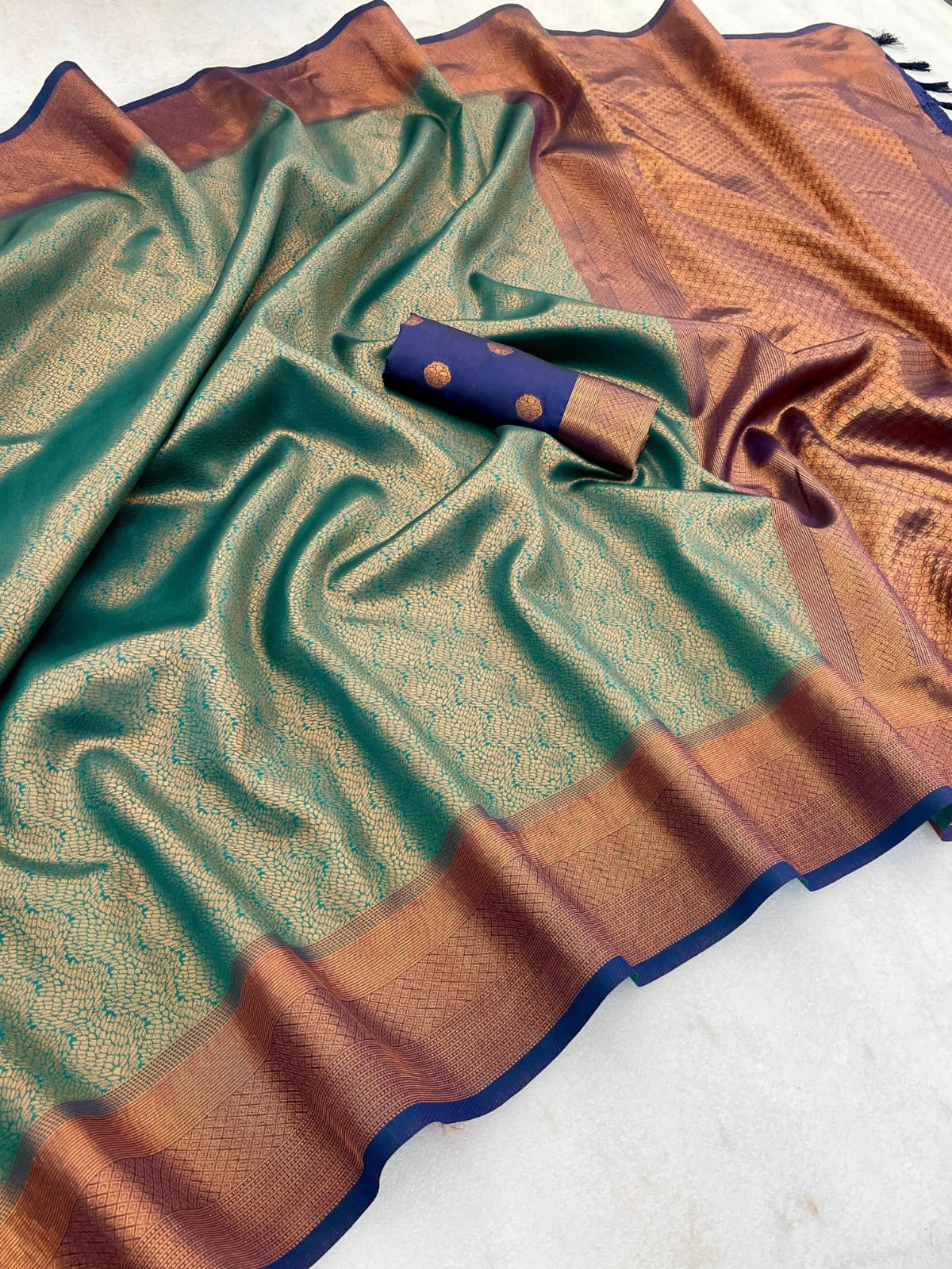 Kubera Pattu Kanjivaram Silk Saree