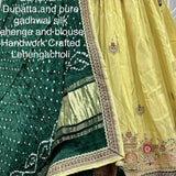 Pure Bandhani Dupatta Lehengacholi