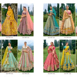 Premium Colorfull Bridal Wedding Lehenga