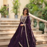 Blooming Sequance Anarkali Gown Collection