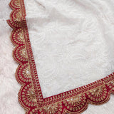 Bengal Queen Chikankari Saree