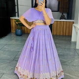 Modern Designer Crop Top Lehenga