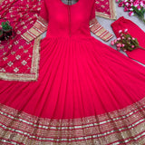 Occasionally Georgette Anarkali Gown